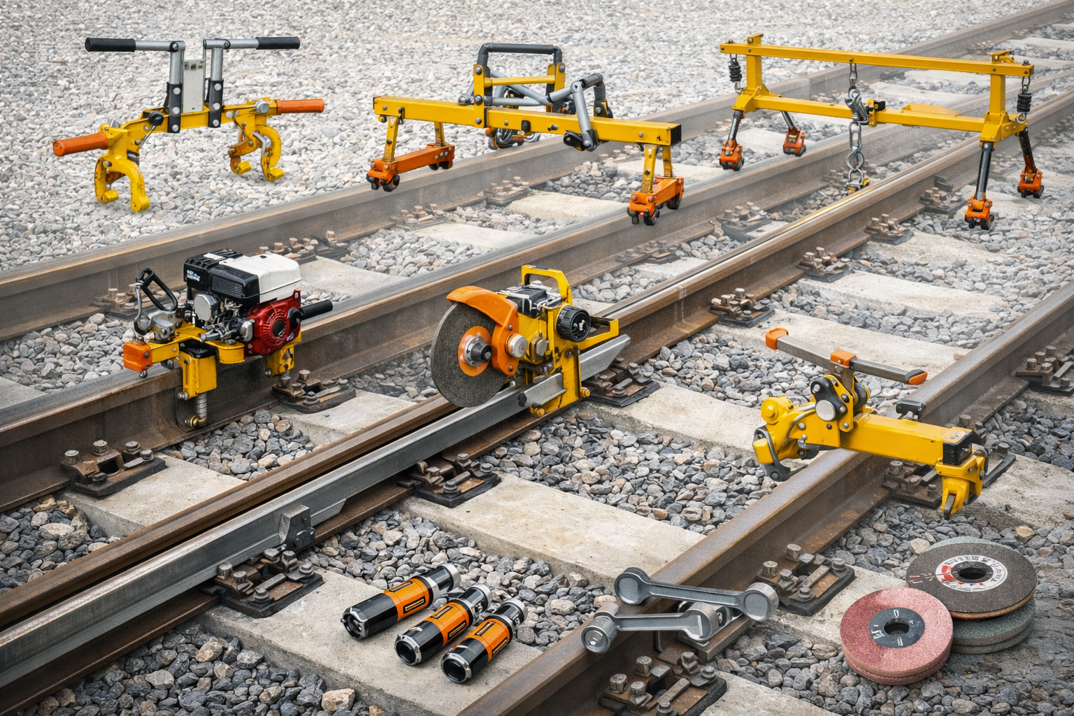 Demiryolu işletme ekipmanları