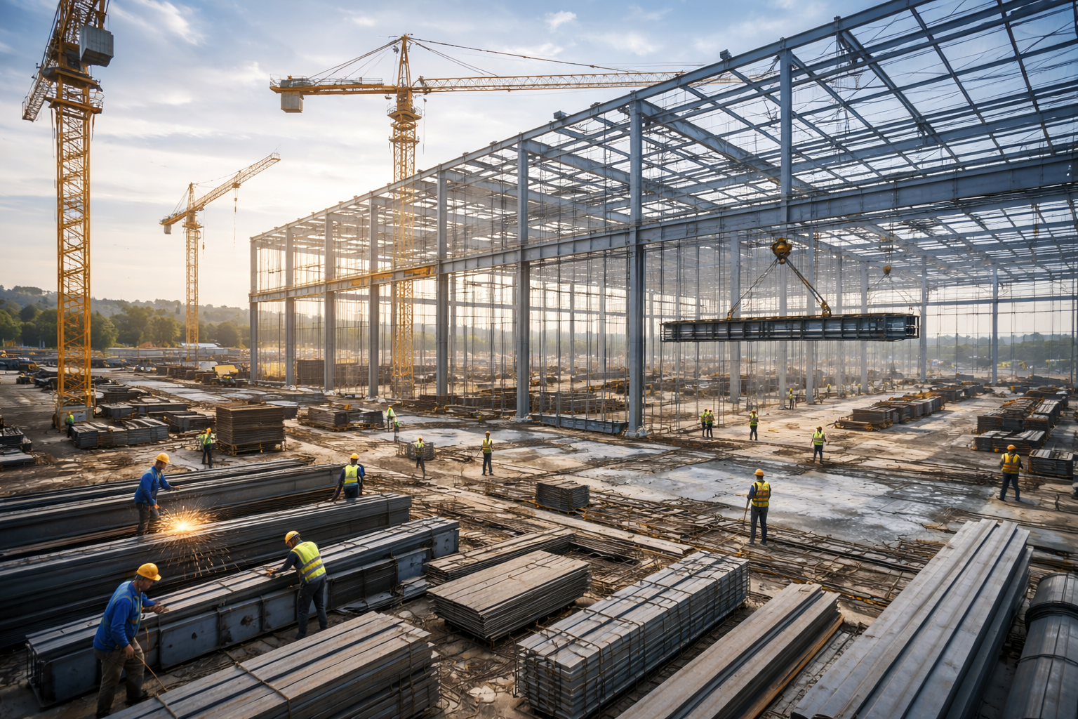 2.625 m² ilave Fabrika binası yapımı